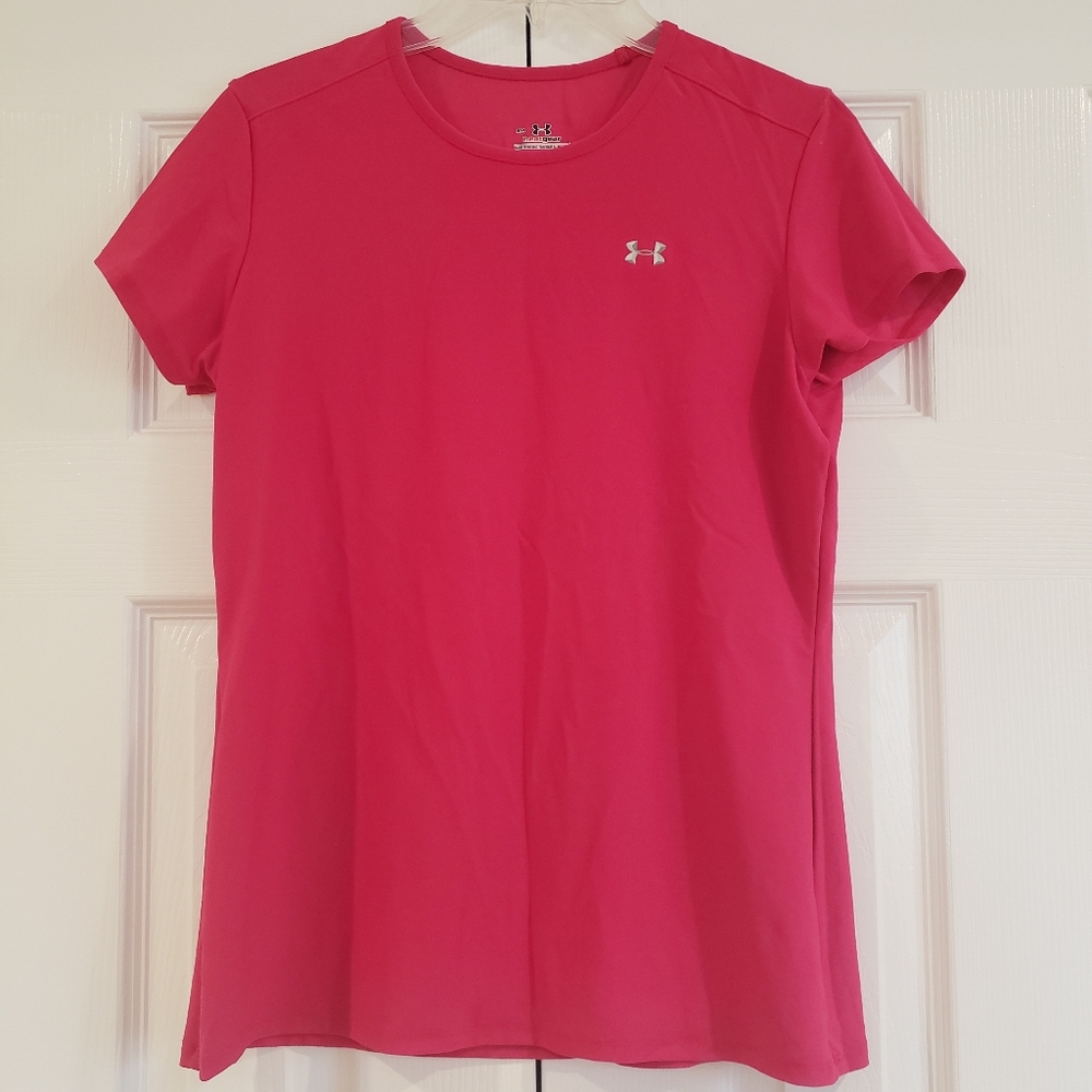 Under Armour Heat Gear Women's Top - Size Small - Pink